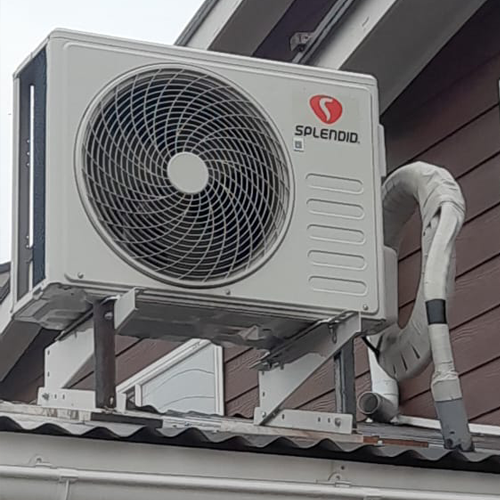 Equipo de aire acondicionado instalado en Coyhaique